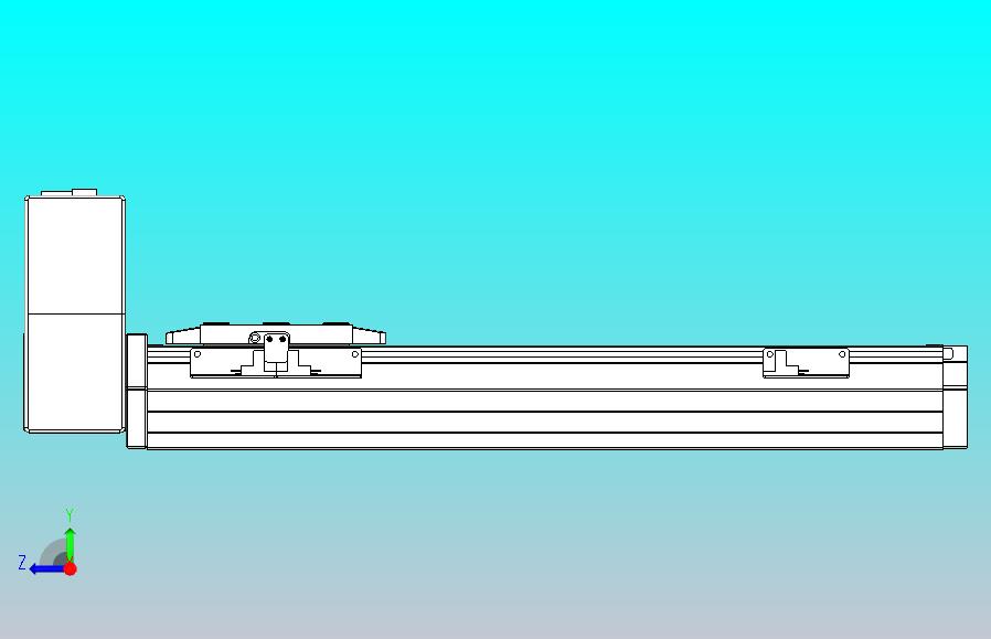 机器人皮带驱动直线轴TPA-GCB-80-P60-L300-RU-M20-N3