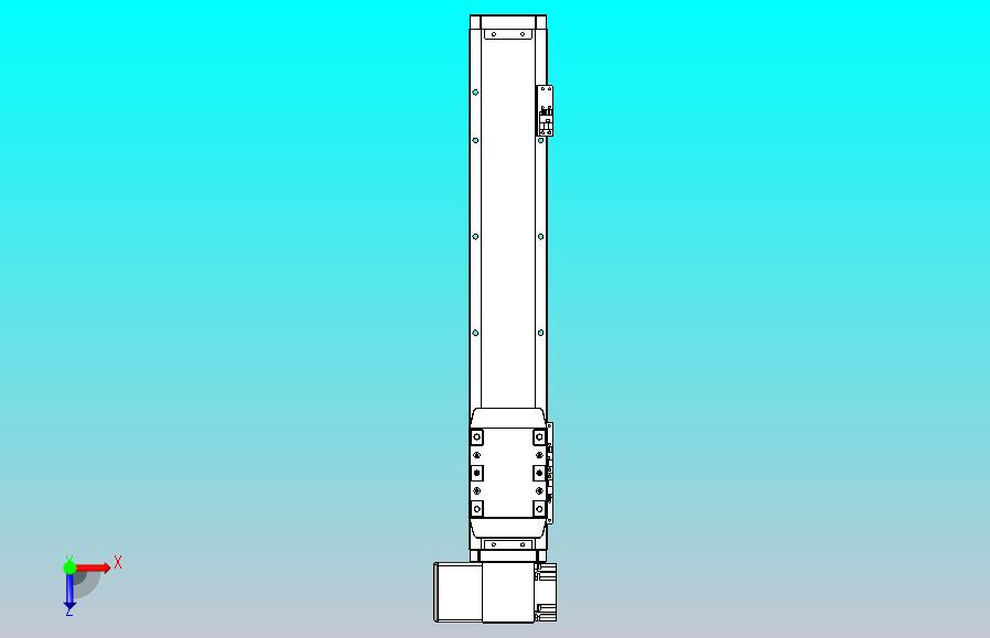 机器人皮带驱动直线轴TPA-GCB-80-P60-L350-LP-M20-N3