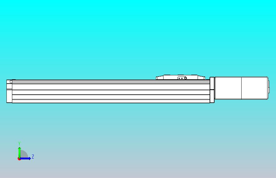机器人皮带驱动直线轴TPA-GCB-80-P60-L350-QL-M20-N3