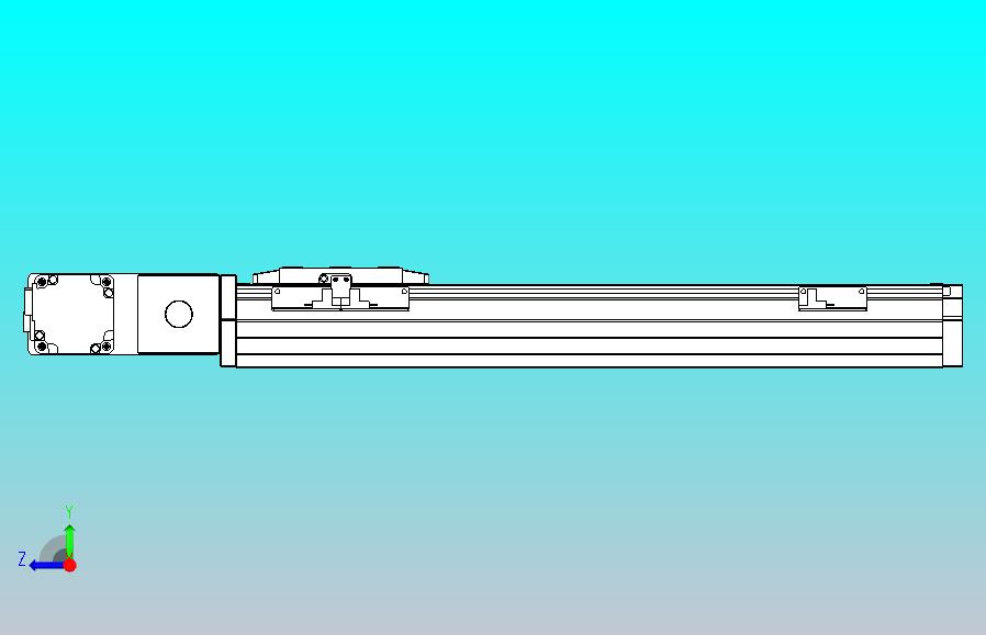 机器人皮带驱动直线轴TPA-GCB-80-P60-L350-QL-M20-N3