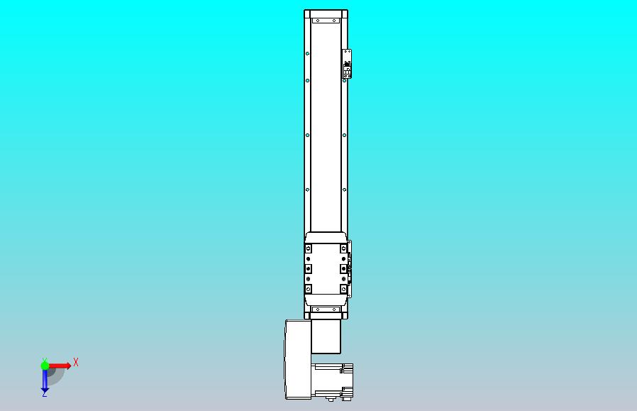 机器人皮带驱动直线轴TPA-GCB-80-P60-L350-QL-M20-N3