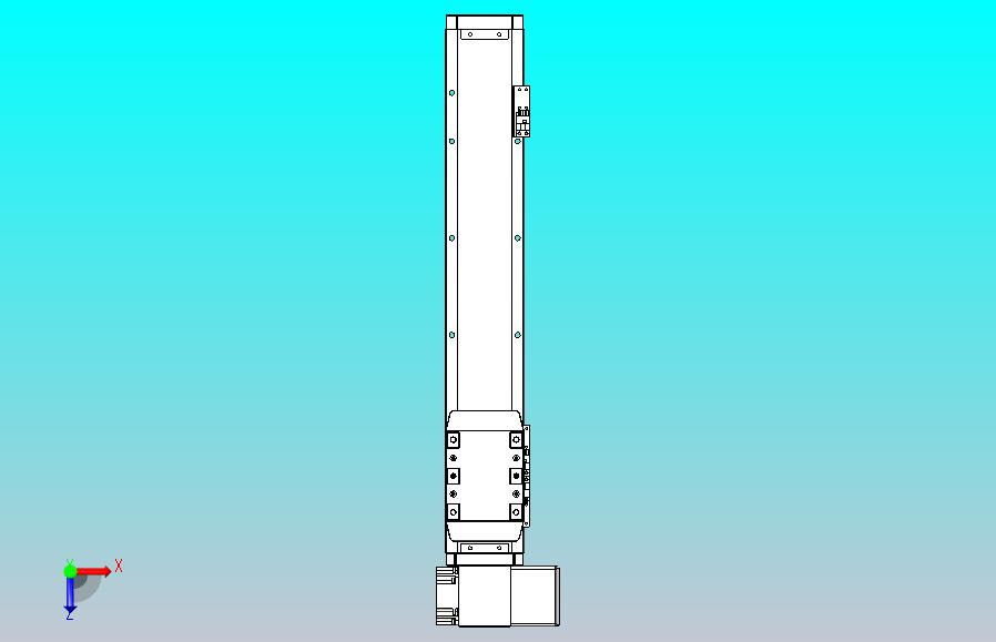 机器人皮带驱动直线轴TPA-GCB-80-P60-L350-RP-M20-N3