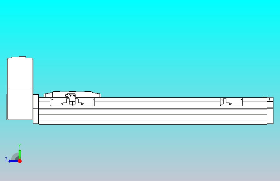 机器人皮带驱动直线轴TPA-GCB-80-P60-L350-RU-M20-N3