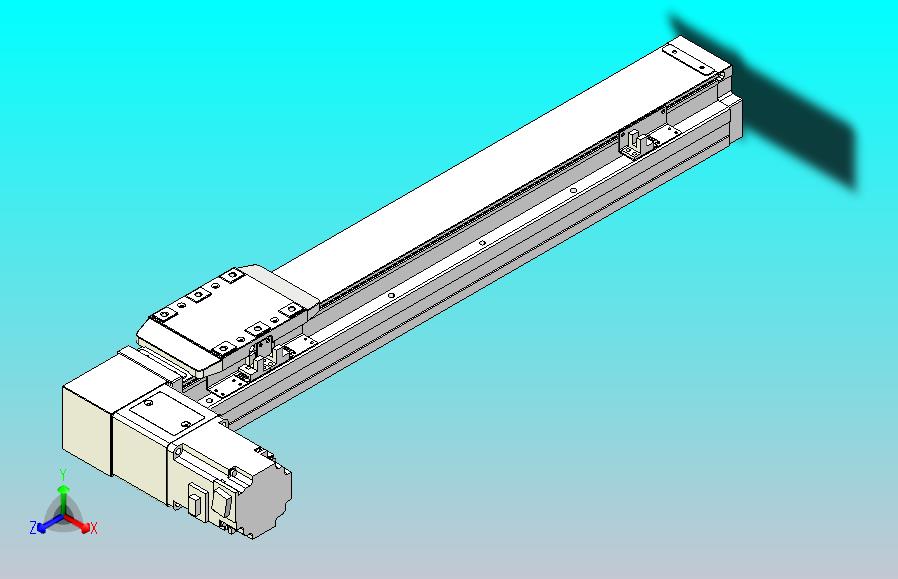 机器人皮带驱动直线轴TPA-GCB-80-P60-L400-DL-M20-N3
