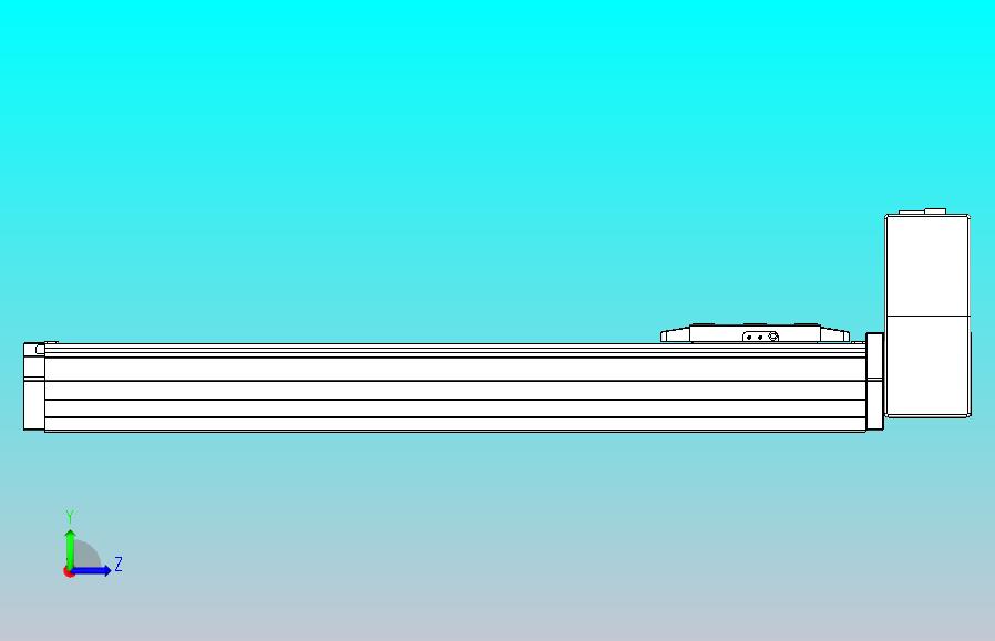 机器人皮带驱动直线轴TPA-GCB-80-P60-L400-LU-M20-N3