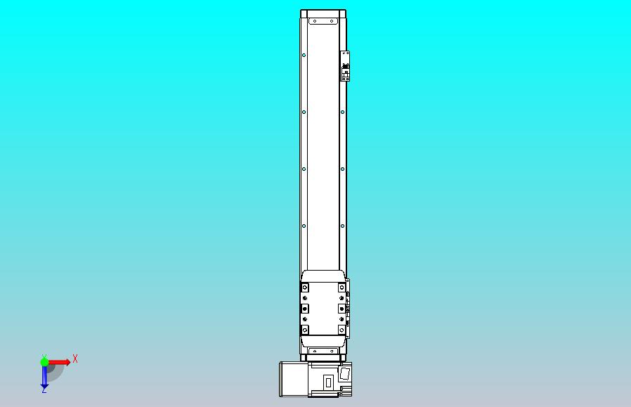 机器人皮带驱动直线轴TPA-GCB-80-P60-L400-LU-M20-N3