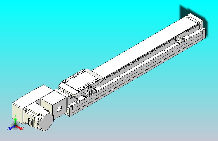 机器人皮带驱动直线轴TPA-GCB-80-P60-L400-QL-M20-N3