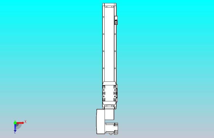 机器人皮带驱动直线轴TPA-GCB-80-P60-L400-QL-M20-N3