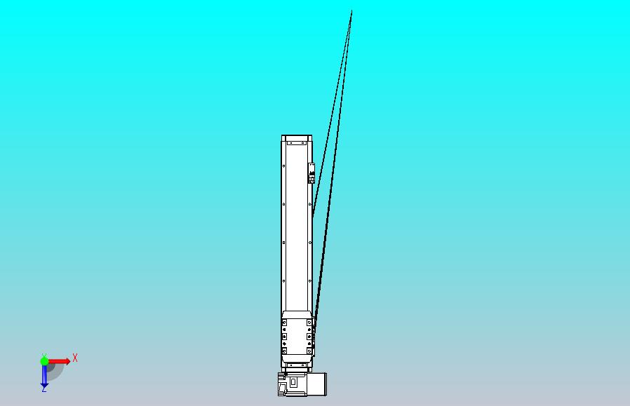 机器人皮带驱动直线轴TPA-GCB-80-P60-L400-RU-M20-N3