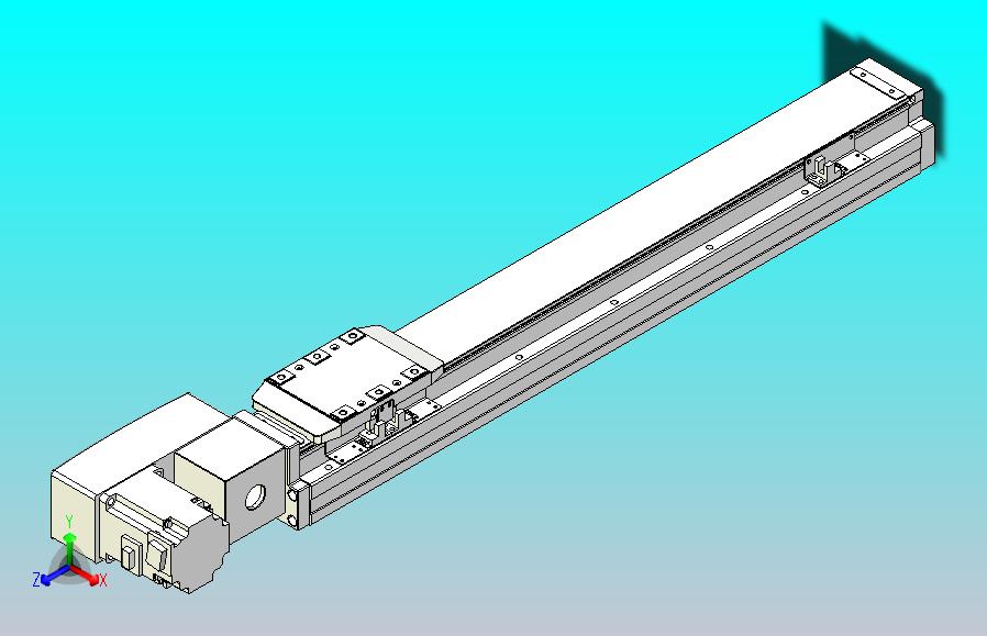 机器人皮带驱动直线轴TPA-GCB-80-P60-L450-QL-M20-N3