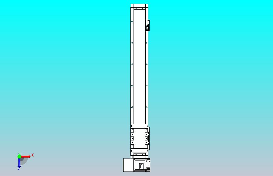 机器人皮带驱动直线轴TPA-GCB-80-P60-L500-LU-M20-N3