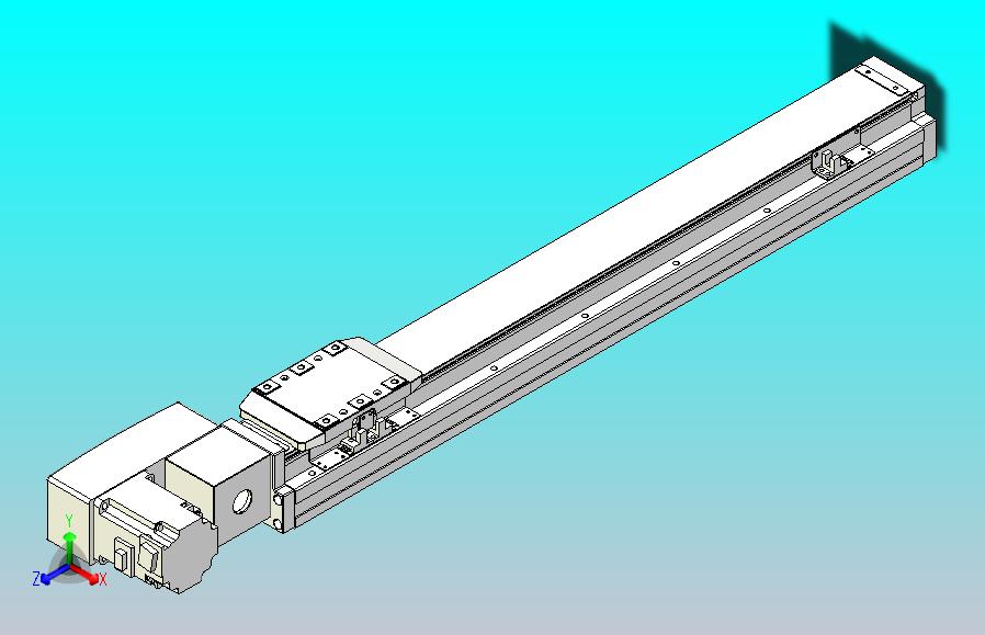 机器人皮带驱动直线轴TPA-GCB-80-P60-L500-QL-M20-N3