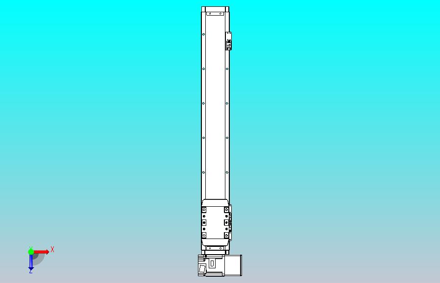 机器人皮带驱动直线轴TPA-GCB-80-P60-L500-RU-M20-N3
