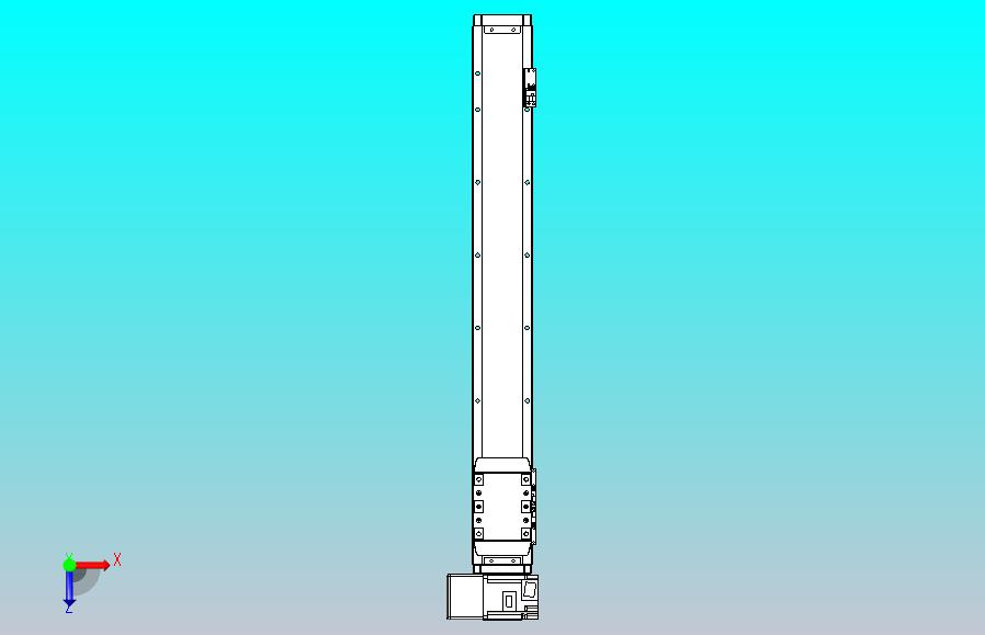 机器人皮带驱动直线轴TPA-GCB-80-P60-L550-LU-M20-N3