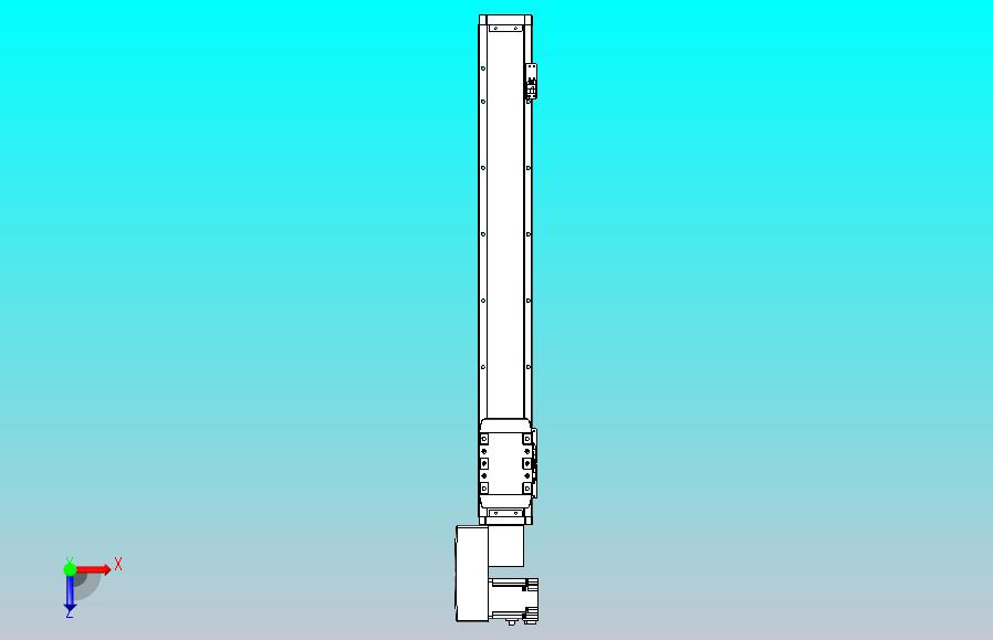 机器人皮带驱动直线轴TPA-GCB-80-P60-L550-QL-M20-N3