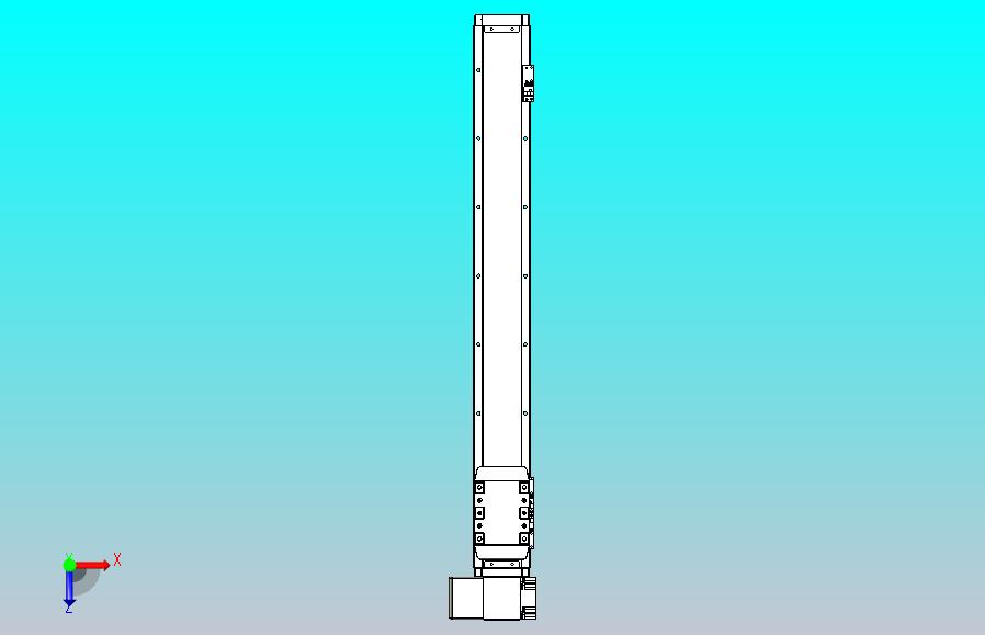 机器人皮带驱动直线轴TPA-GCB-80-P60-L600-LP-M20-N3