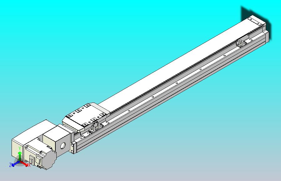 机器人皮带驱动直线轴TPA-GCB-80-P60-L600-QL-M20-N3