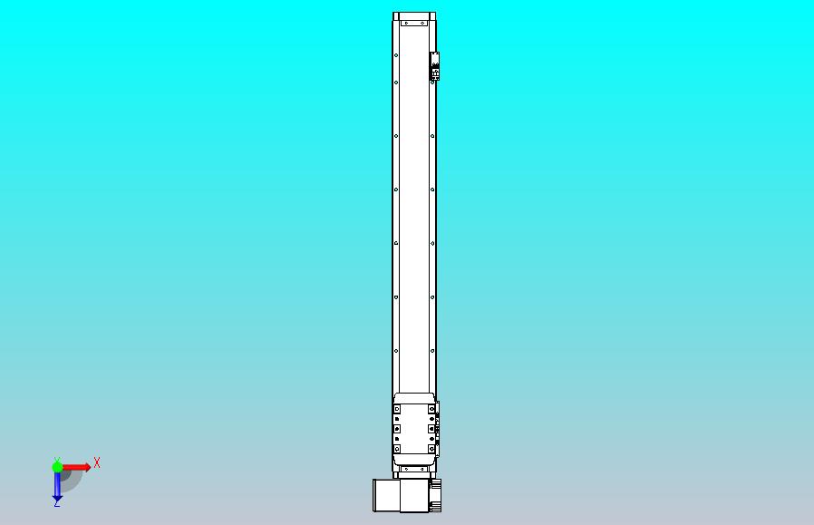 机器人皮带驱动直线轴TPA-GCB-80-P60-L650-LP-M20-N3