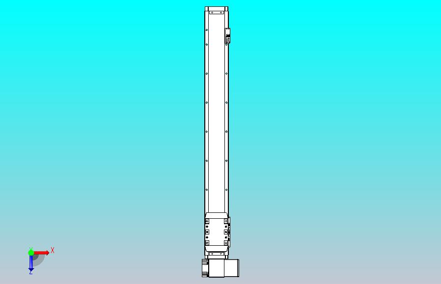 机器人皮带驱动直线轴TPA-GCB-80-P60-L650-RP-M20-N3