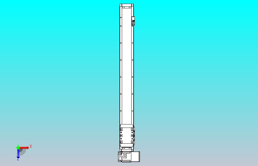 机器人皮带驱动直线轴TPA-GCB-80-P60-L650-RU-M20-N3