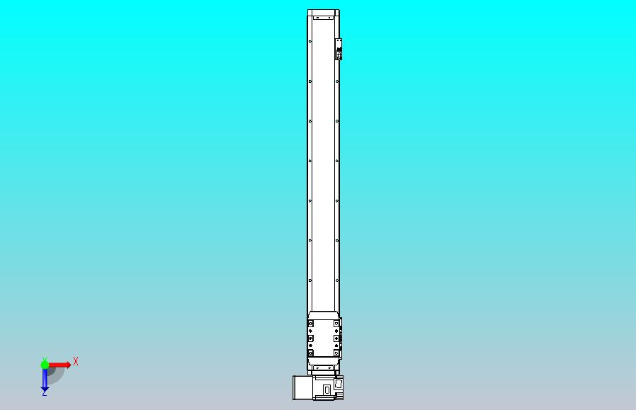 机器人皮带驱动直线轴TPA-GCB-80-P60-L700-LU-M20-N3