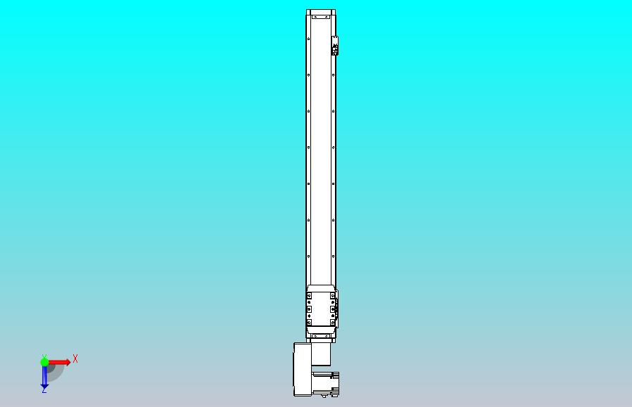 机器人皮带驱动直线轴TPA-GCB-80-P60-L700-QL-M20-N3