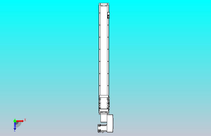 机器人皮带驱动直线轴TPA-GCB-80-P60-L700-QR-M20-N3