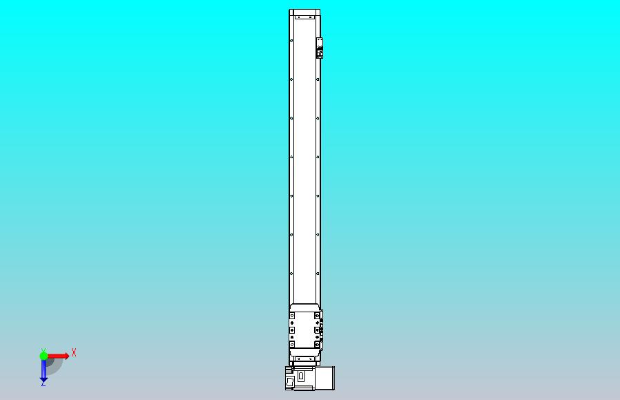 机器人皮带驱动直线轴TPA-GCB-80-P60-L700-RU-M20-N3