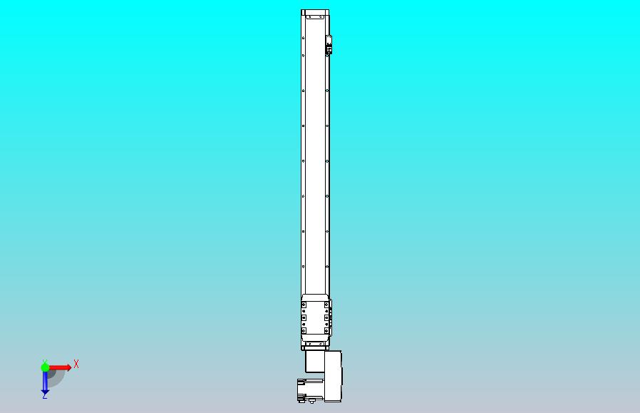 机器人皮带驱动直线轴TPA-GCB-80-P60-L750-QR-M20-N3