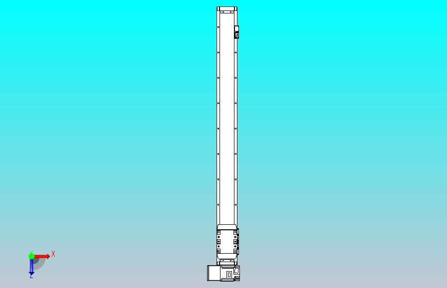 机器人皮带驱动直线轴TPA-GCB-80-P60-L800-LU-M20-N3