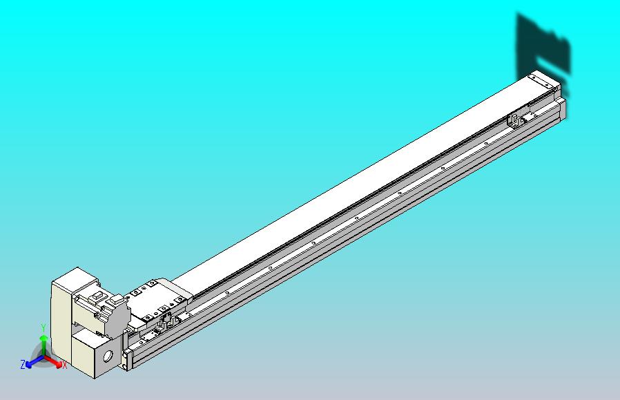 机器人皮带驱动直线轴TPA-GCB-80-P60-L800-LU-M20-N3