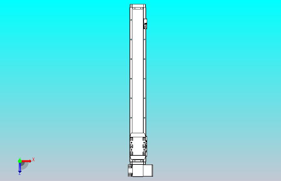 机器人皮带驱动直线轴TPA-GCB-80-P60-L600-RP-M20-N3