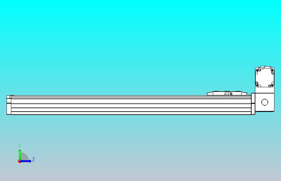机器人皮带驱动直线轴TPA-GCB-80-P60-L600-RU-M20-N3