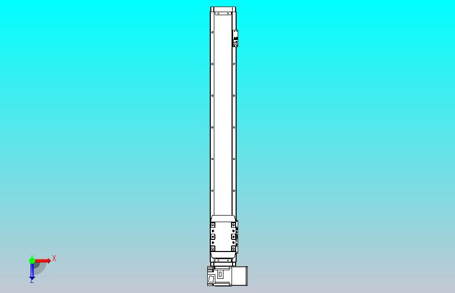 机器人皮带驱动直线轴TPA-GCB-80-P60-L600-RU-M20-N3