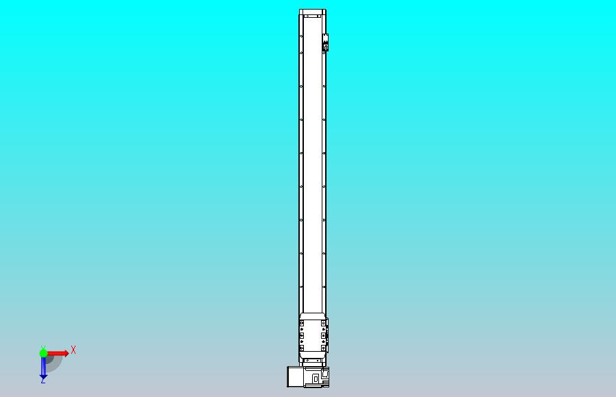 机器人皮带驱动直线轴TPA-GCB-80-P60-L850-LU-M20-N3