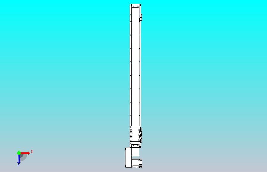 机器人皮带驱动直线轴TPA-GCB-80-P60-L850-QL-M20-N3