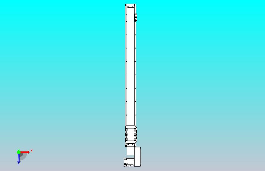 机器人皮带驱动直线轴TPA-GCB-80-P60-L850-QR-M20-N3