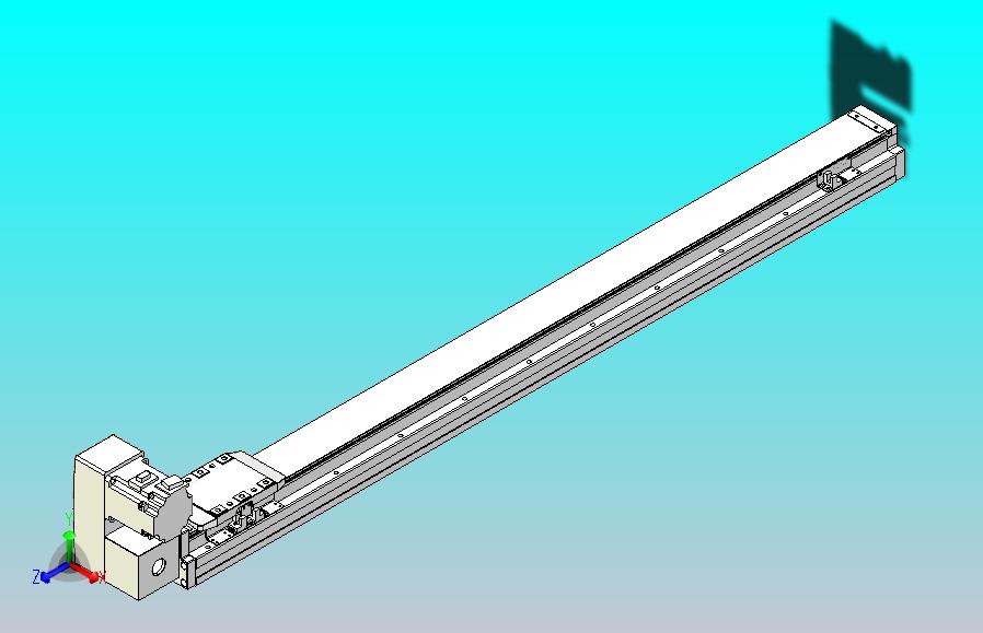 机器人皮带驱动直线轴TPA-GCB-80-P60-L900-LU-M20-N3