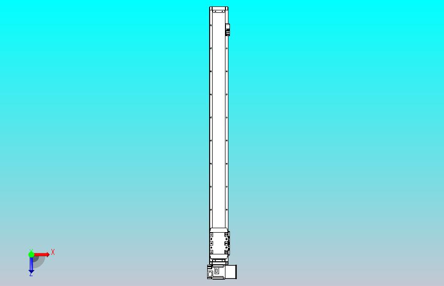 机器人皮带驱动直线轴TPA-GCB-80-P60-L900-RU-M20-N3
