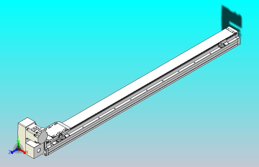 机器人皮带驱动直线轴TPA-GCB-80-P60-L1000-LU-M20-N3