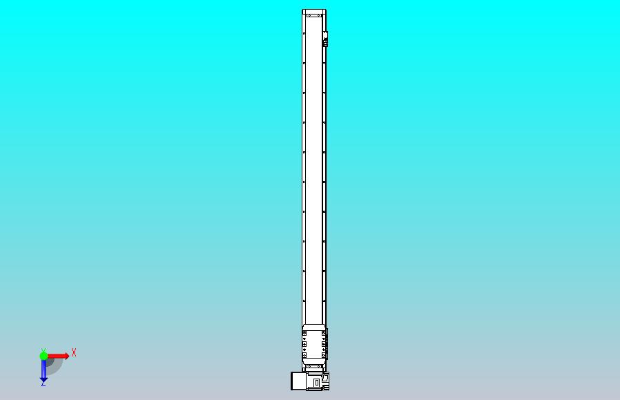 机器人皮带驱动直线轴TPA-GCB-80-P60-L1000-LU-M20-N3