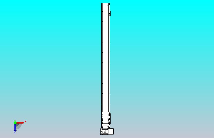 机器人皮带驱动直线轴TPA-GCB-80-P60-L1000-RU-M20-N3