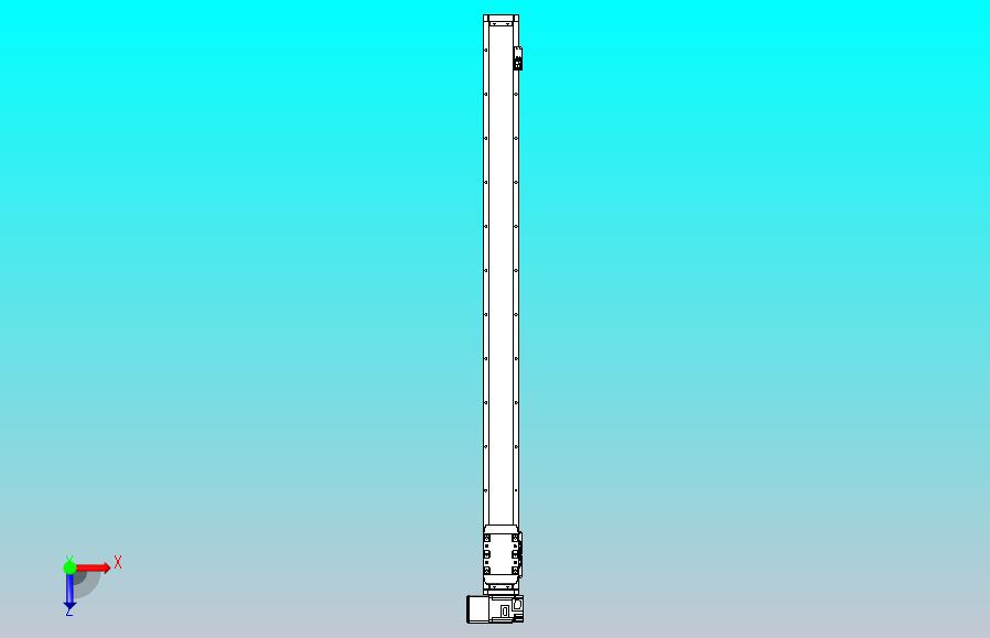 机器人皮带驱动直线轴TPA-GCB-80-P60-L1100-LU-M20-N3