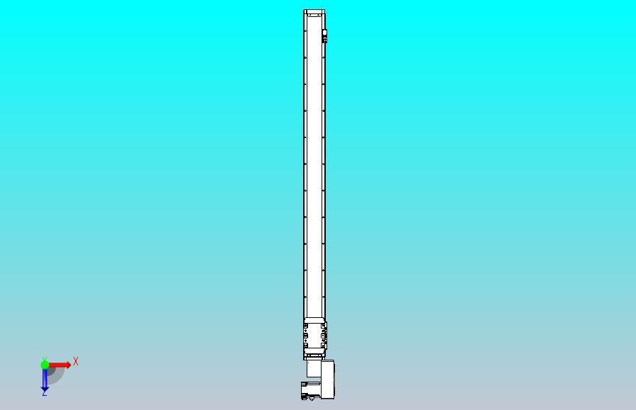 机器人皮带驱动直线轴TPA-GCB-80-P60-L1100-QR-M20-N3