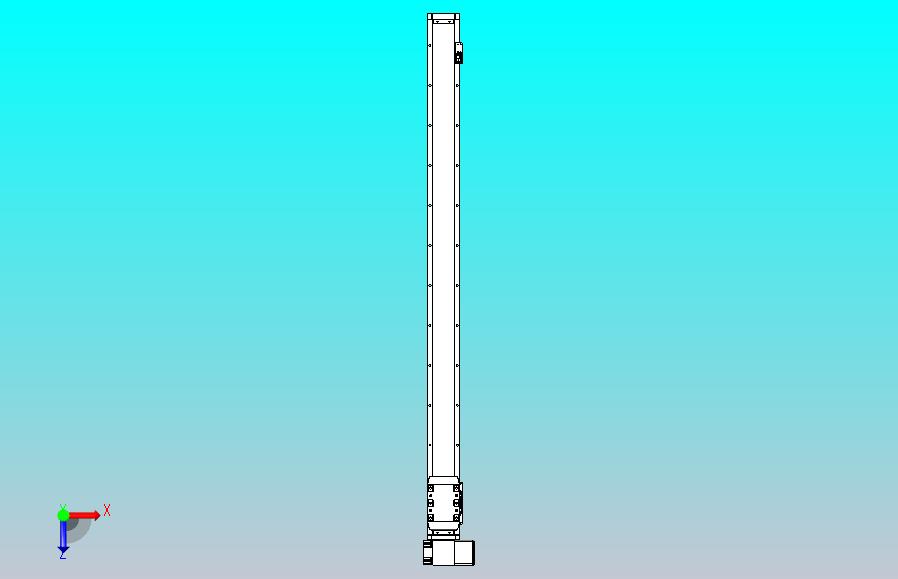机器人皮带驱动直线轴TPA-GCB-80-P60-L1100-RP-M20-N3