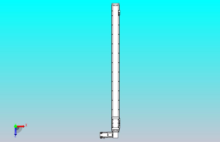 机器人皮带驱动直线轴TPA-GCB-80-P60-L1150-DR-M20-N3