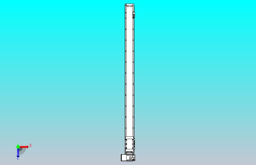 机器人皮带驱动直线轴TPA-GCB-80-P60-L1150-LU-M20-N3