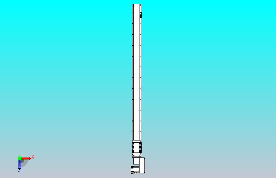 机器人皮带驱动直线轴TPA-GCB-80-P60-L1200-QR-M20-N3