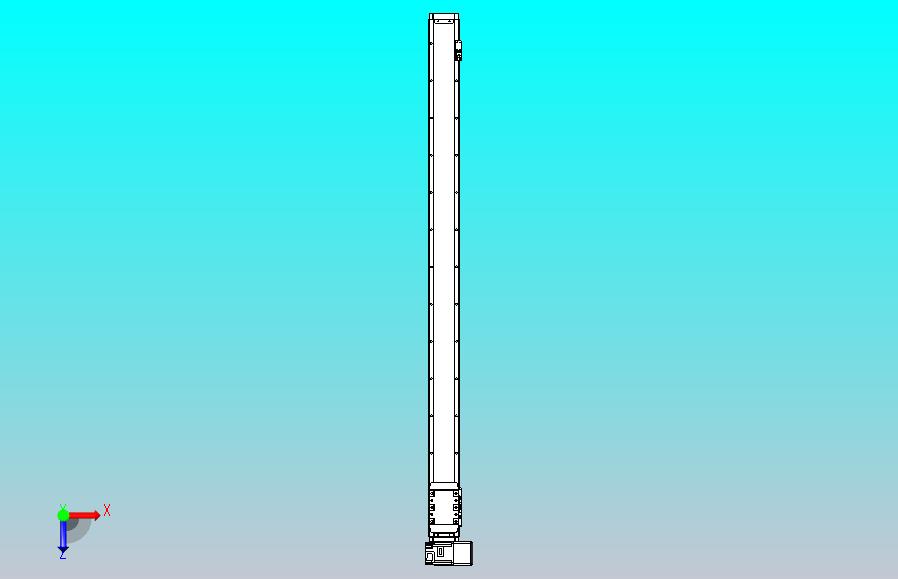 机器人皮带驱动直线轴TPA-GCB-80-P60-L1200-RU-M20-N3