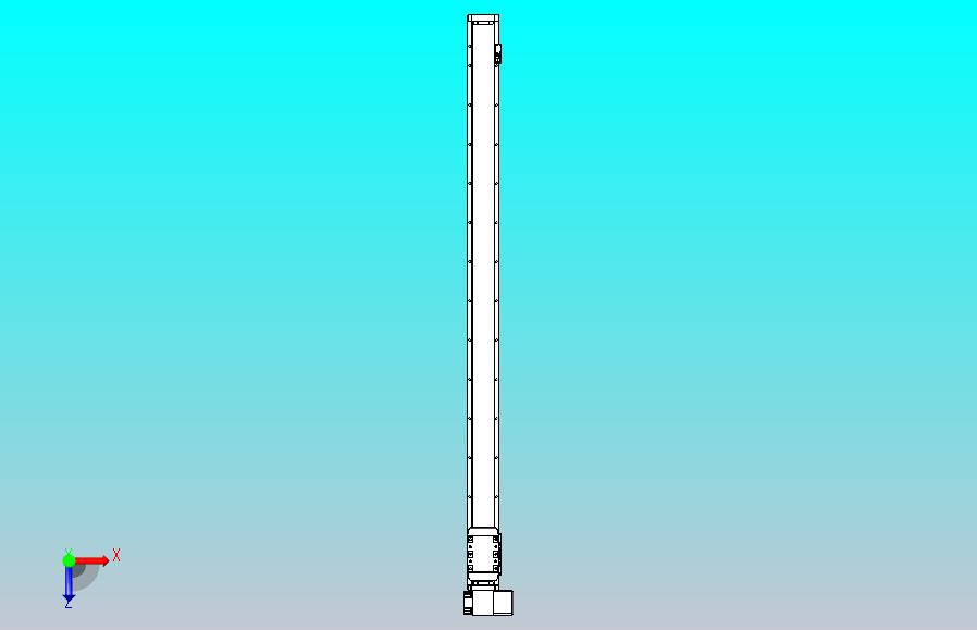 机器人皮带驱动直线轴TPA-GCB-80-P60-L1250-RP-M20-N3